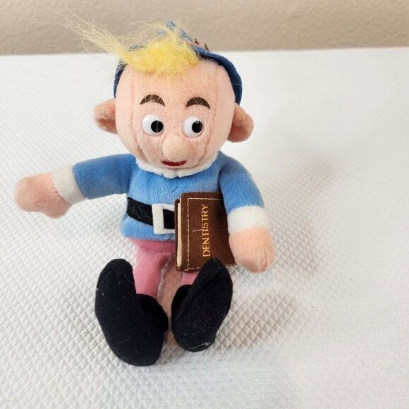 Vintage 2000 Prestige Hermie the Dentist Rudolph Island of Misfit Toys Plush 7” - Picture 1 of 5